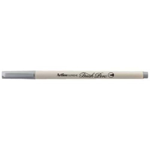 Artline Supreme Brush Uçlu Kalem Pastel Gri