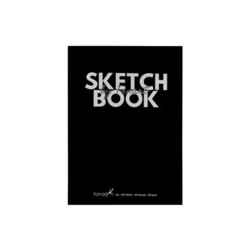 Fanart Academy Sketch Book A4 Siyah 80gr Sert Kapak 96 Yaprak