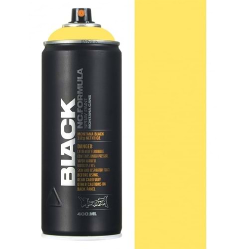 Montana Black 400ml Easter Yellow BLK1010