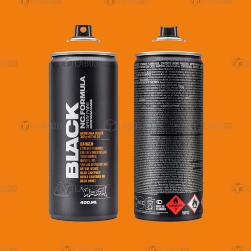 Montana Black Sprey Boya 400ml Clockwork Orange BLK2070