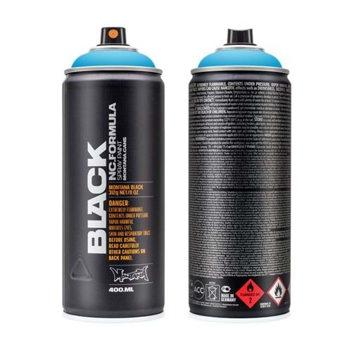 Montana Black 400ml Light Blue BLK5030