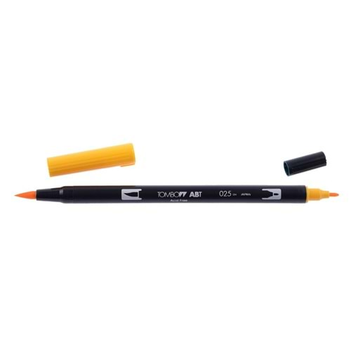 Tombow Dual Brush Pen Grafik Çizim Kalemi 025 Light Orange