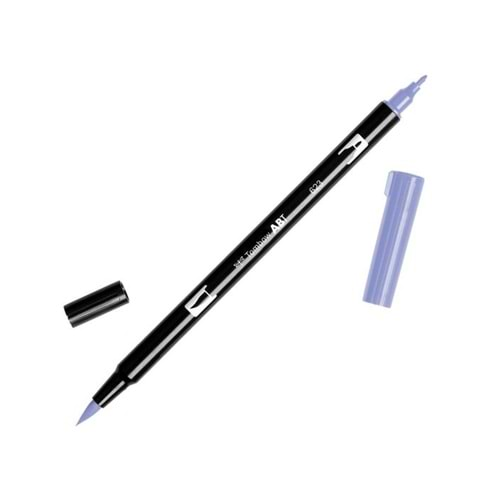 Tombow Dual Brush Pen Grafik Çizim Kalemi 623 Purple Sage