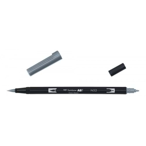 Tombow Dual Brush Pen Grafik Çizim Kalemi N52 Cool Gray 8