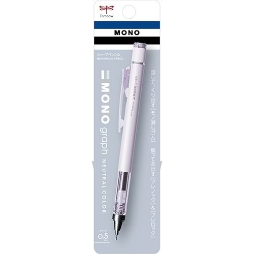 Tombow Mono Graph Neutral Mekanik Kurşun Kalem 0,5Mm Mat Mor