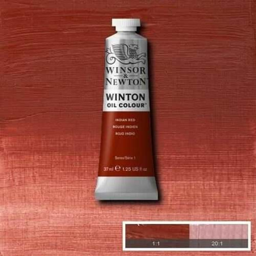 Winsor&Newton Winton Yağlı Boya 37ml Indian Red 317 (23)