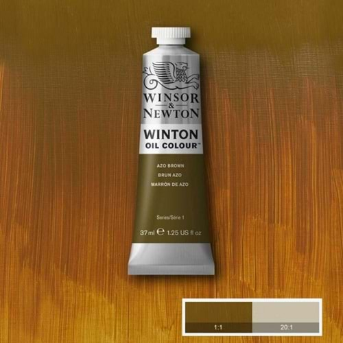 Winsor&Newton Winton Yağlı Boya 37ml Azo Brown 389