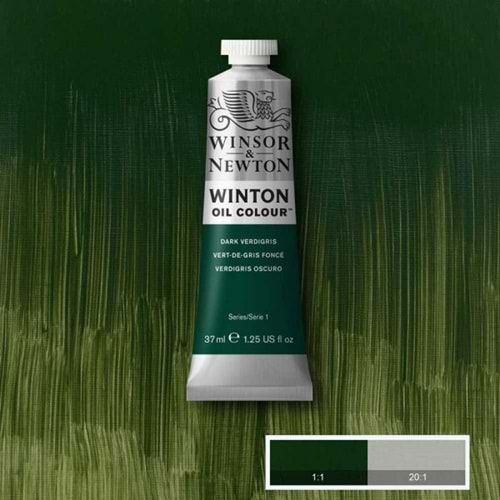 Winsor&Newton Winton Yağlı Boya 37ml Dark Verdigris 405