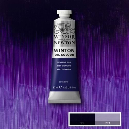 Winsor&Newton Winton Yağlı Boya 37ml Dioxazine Blue 406