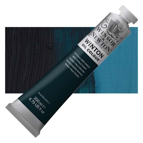 Winsor&Newton Winton Yağlı Boya 200ml Phthalo Deep Green 048