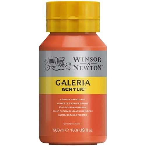 Winsor & Newton Galeria Akrilik Boya 500 ml Cadmium Orange Hue 090