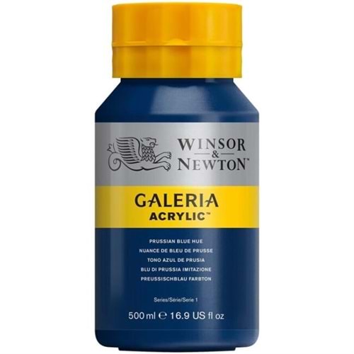 Winsor & Newton Galeria Akrilik Boya 500 ml Prussian Blue Hue 541