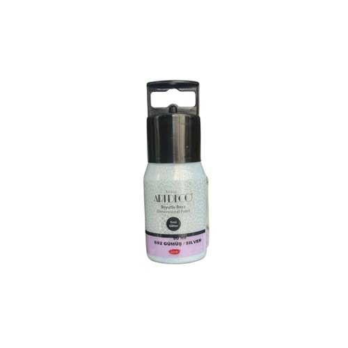 Artdeco Simli Boyutlu Boya 50ml Gümüş 692