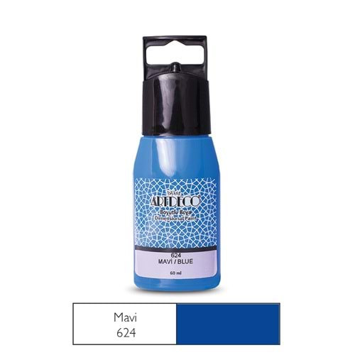 Artdeco Boyutlu Boya 60ml Mavi 624