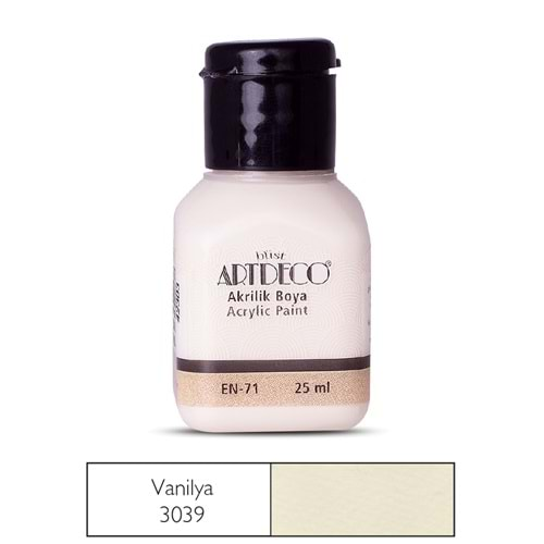 Artdeco Akrilik Boya 25ml Vanilya 3039