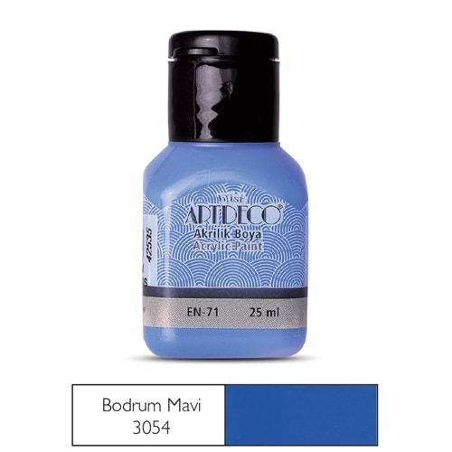 Artdeco Akrilik Boya 25ml Bodrum Mavi 3054