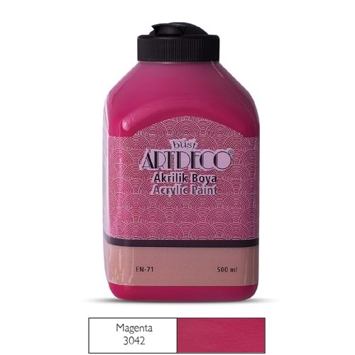 Artdeco Akrilik Boya 500ml Magenta 3042