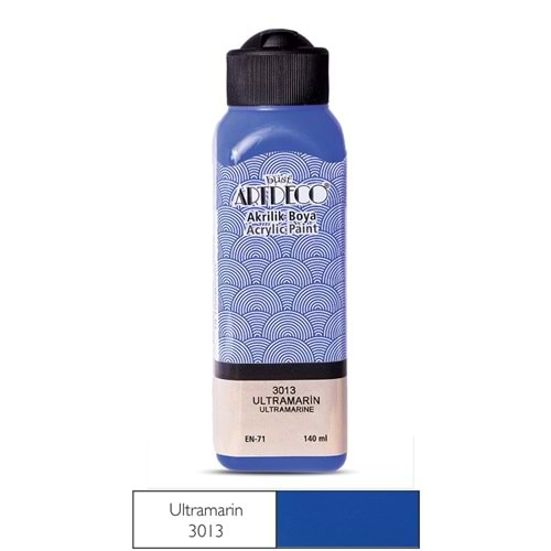 Artdeco Akrilik Boya 140ml Ultramarin 3013