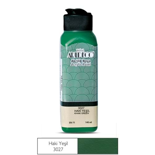 Artdeco Akrilik Boya 140ml Haki Yeşil 3027