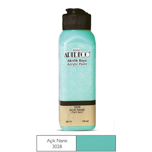 Artdeco Akrilik Boya 140ml Açık Nane 3028