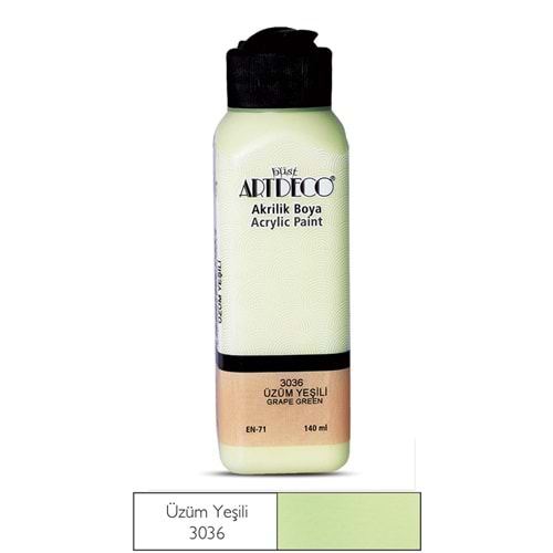 Artdeco Akrilik Boya 140ml Üzüm Yeşili 3036