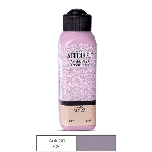 Artdeco Akrilik Boya 140 ml Açık Gül 3052