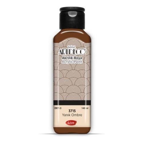 Artdeco Akrilik Boya 140ml Yanık Ombre 3715
