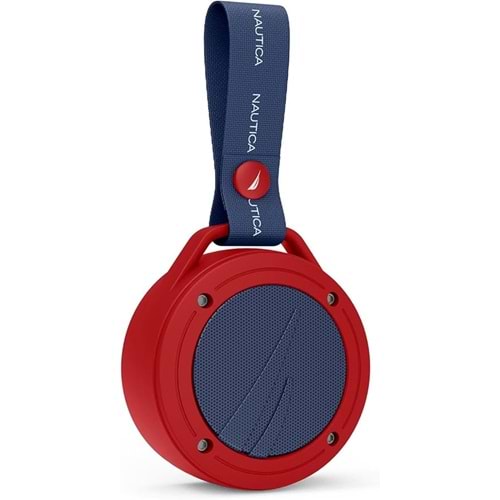 Nautica S20 Taşınabilir Bluetooth Speaker,Hoparlör,Ses Bombası Kırmızı Lacivert