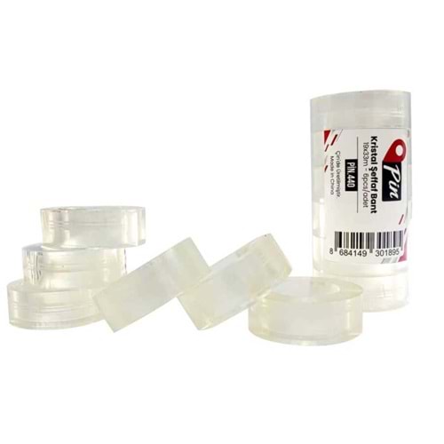 Pin 440 Kristal Bant 19 mm x 33 mt 6'lı Paket