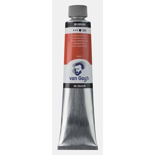 Talens Van Gogh Yağlı Boya 200 ml Cadmium Red Light 303