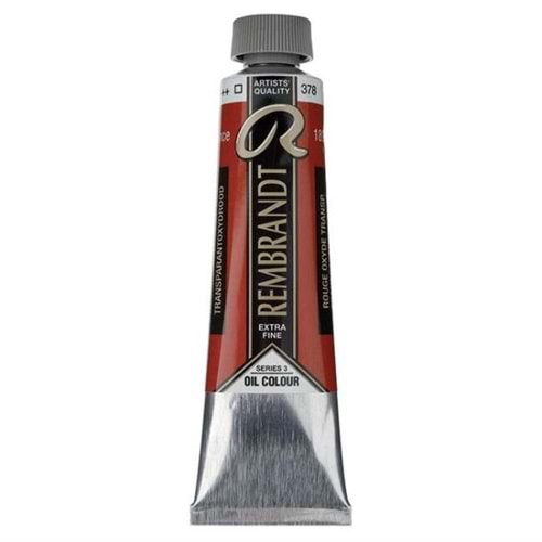 Rembrandt Yağlı Boya 40 ml Seri 3 Transparent Oxide Red 378