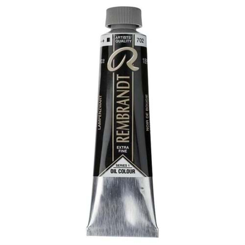 Rembrandt Yağlı Boya 40 ml Seri 1 Lamp Black 702