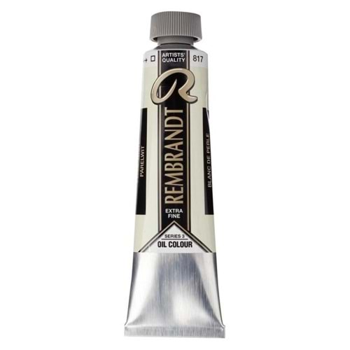 Rembrandt Yağlı Boya 40 ml Seri 3 Pearl White 817