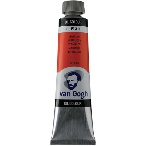 Talens Van Gogh Yağlı Boya 40 ml Vermilion 311