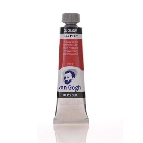 Talens Van Gogh Yağlı Boya 40 ml Permanent Red 372