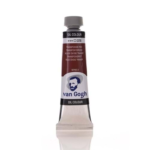 Talens Van Gogh Yağlı Boya 40 ml Transparent Oxide Red 378