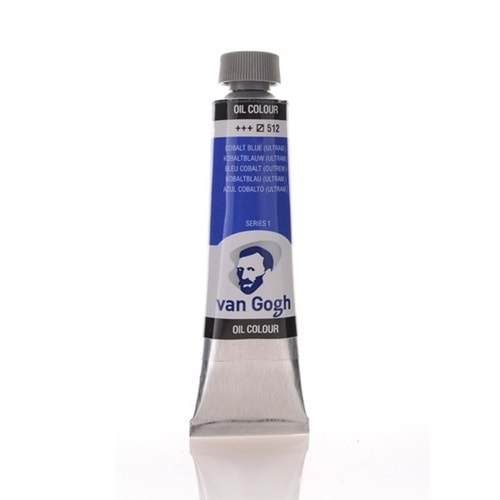 Talens Van Gogh Yağlı Boya 40 ml Cobalt Blue Ultramarine 512