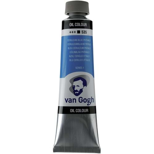 Talens Van Gogh Yağlı Boya 40 ml Cerulean Blue (Phthalo) 535