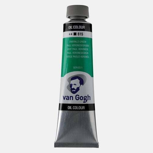 Talens Van Gogh Yağlı Boya 40 ml Emerald Green 615