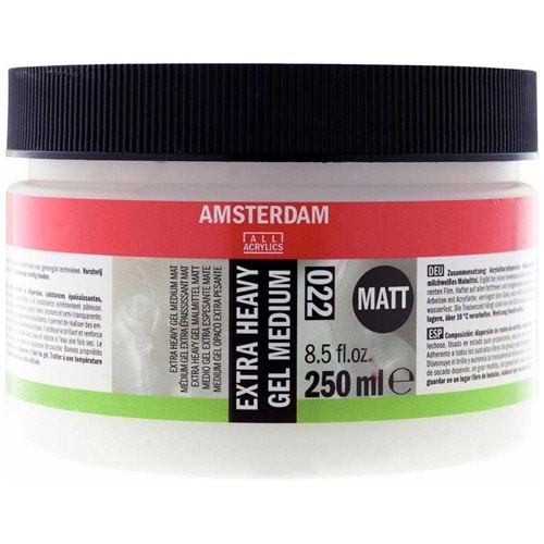 Talens Amsterdam Extra Heavy Gel Matt Medium 250 ml