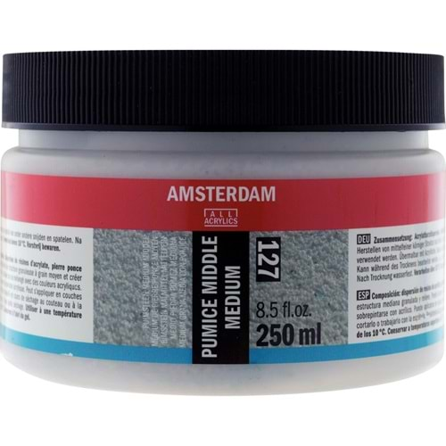 Amsterdam Pumice Middle Medium Orta Dokulu Pomza Medyum 250 ml 127Ürün Kodu