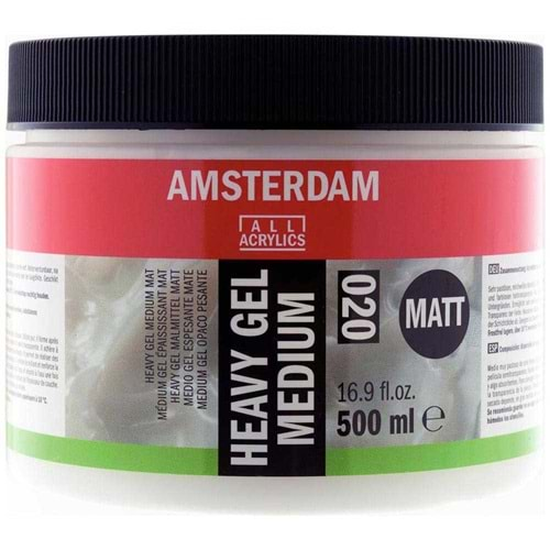 Amsterdam Matt Heavy Gel Medium - 500ml