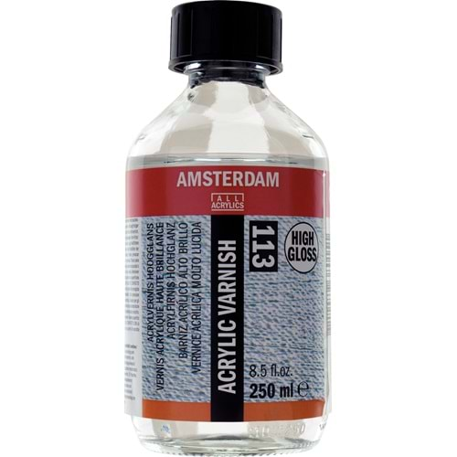 Talens Amsterdam Akrilik Parlak Vernik 250 ml Acrylic High Gloss Varnish 113