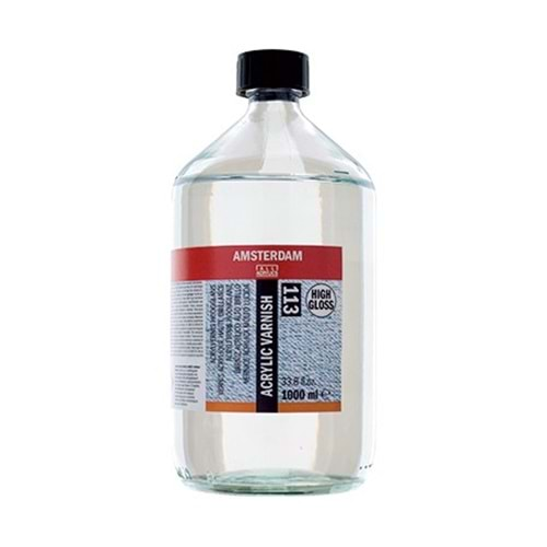 Talens Amsterdam Akrilik Parlak Vernik 1000 ml Acrylic High Gloss Varnish 113