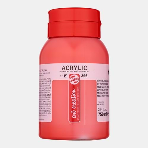 Talens Art Creation Akrilik Boya 750 ml Naphtol Red Medium 396