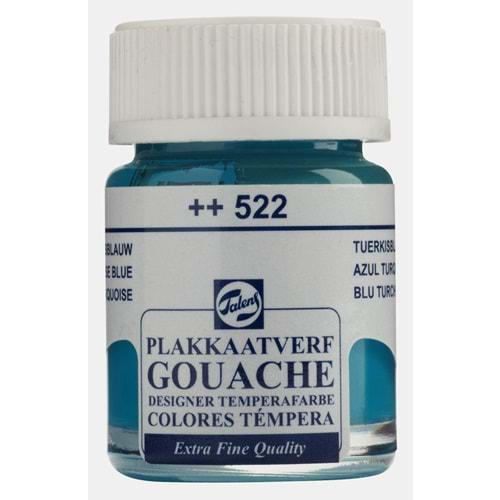 Talens Guaj Boya 16 ml Turquoise Blue 522