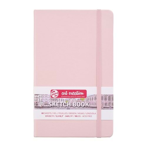 Talens Art Creation Sketch Book Eskiz Defteri 80 Yaprak 140 g 13x21 cm Pastel Pembe