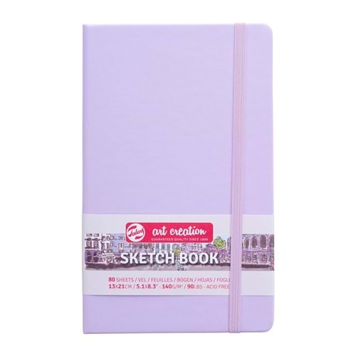 Talens Art Creation Sketch Book Eskiz Defteri 80 Yaprak 140 g 13x21 cm Pastel Mor