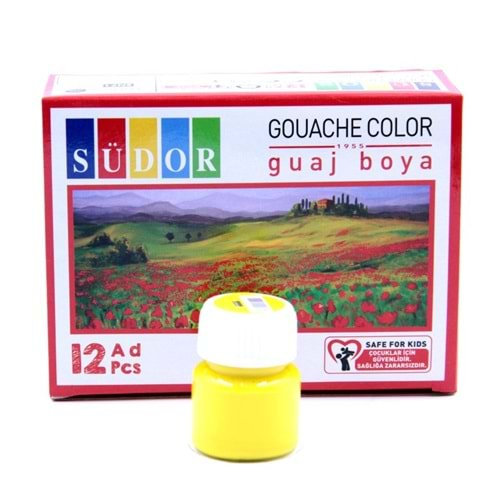 Südor Guaj Boya 20 ml Limon Sarı