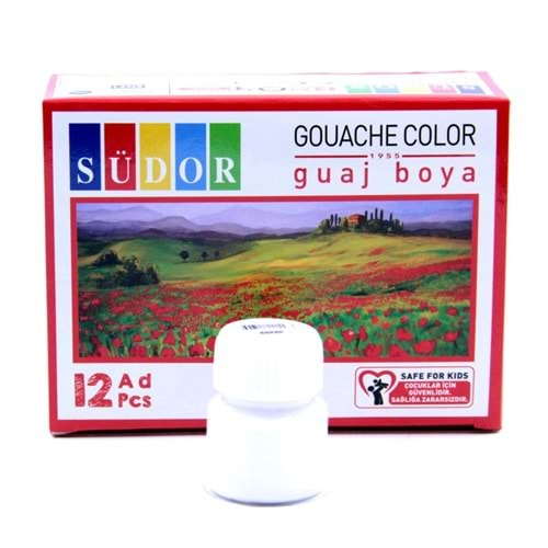 Südor Guaj Boya 20 ml Beyaz